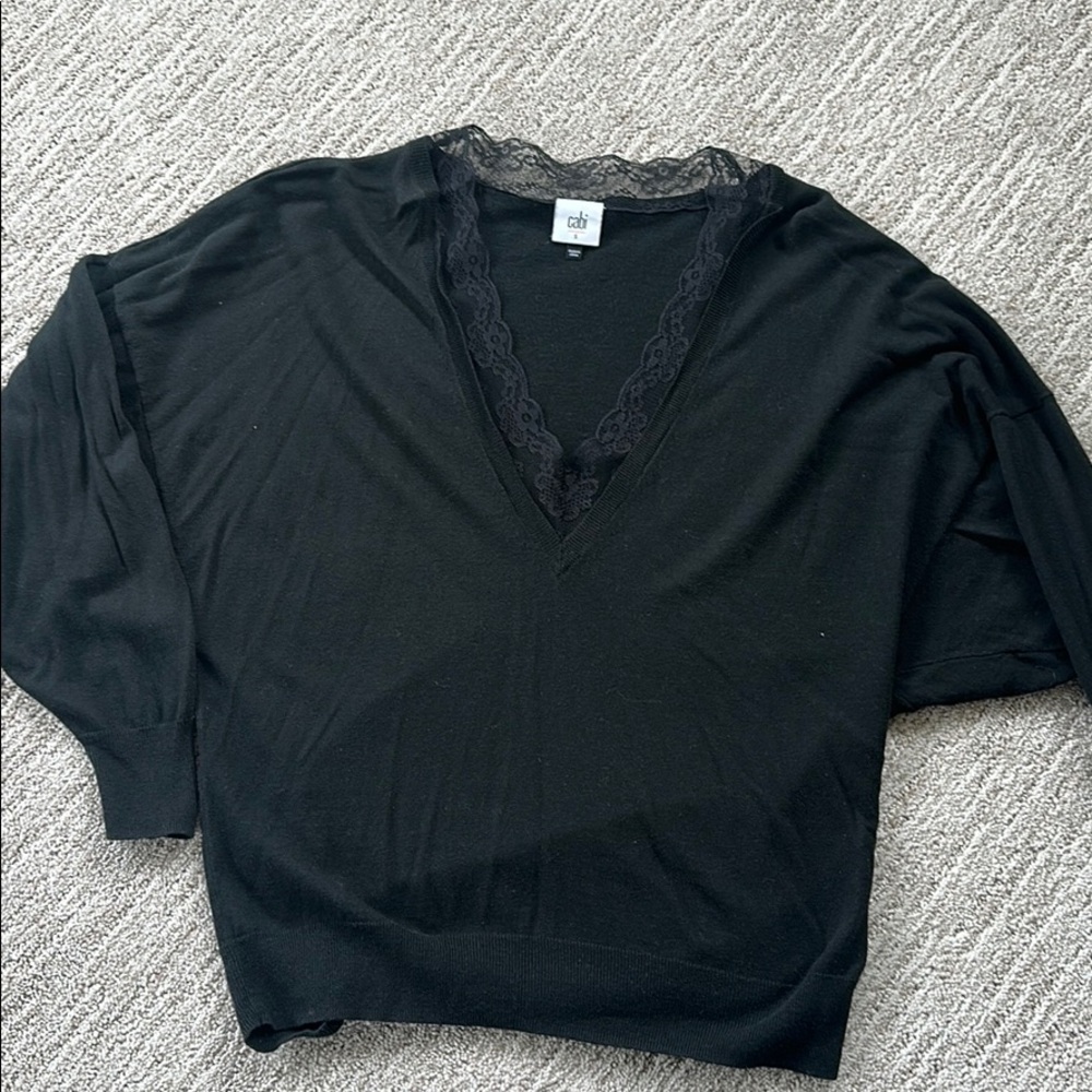 Women’s V-neck Dolman sleeve sweater